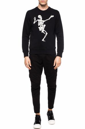 Embroidered skeleton sweatshirt, zdjęcie 2 Embroidered skeleton sweatshirt od Alexander McQueen